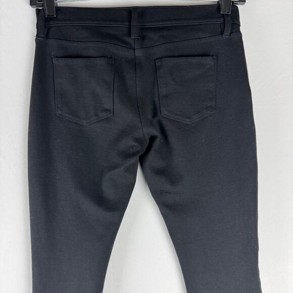 J‎ Crew Women's The GiGi Pant Comfy Stretchy Straight Black Pants Size 2 Petite - Picture 4 of 8